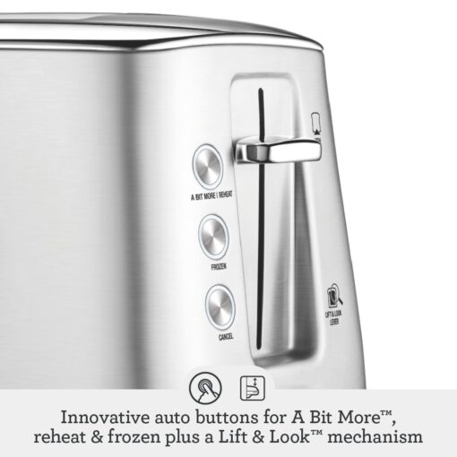 Breville Luxe Toaster 2 Slice BTA735DBL, Damson Blue - Image 3