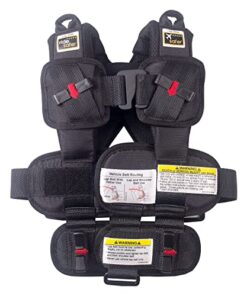 RideSafer - Extra Small Black, Lightweight, Compact, Portable Car Seat - Perfect for Travel and Everyday Child Safety