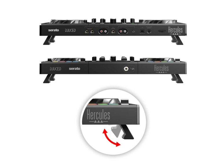 Hercules DJControl Inpulse 500: 2-deck USB DJ controller for Serato DJ and DJUCED (included) - Image 6