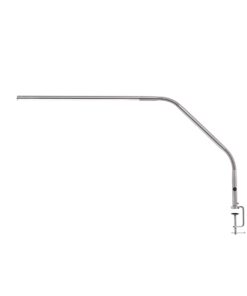 Daylight Company, LLC U35108 Slimline 3 Table Lamp-LED-80 CRI-Eye Care-4 Brightness Levels, 3,000 LUX at 30 cm, 1,065 LUMENS-4 Step DIMMER Mode, Brushed Steel, 25.6 x 30 x .8