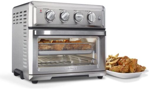 Air Fryer + Convection Toaster Oven by Cuisinart, 7-1 Oven with Bake, Grill, Broil & Warm Options, Stainless Steel, TOA-60 - Image 8