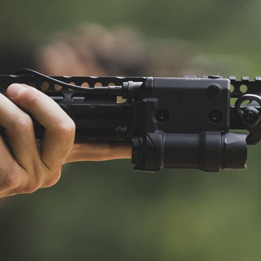 Crimson Trace CMR-301 Railmaster Pro with Green Laser, Adjustable 1000 Lumen LED Flashlight and Rechargeable Battery for Shooting, Competition and Range - Image 3