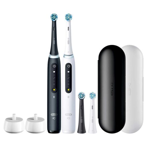 Oral-B iO 5 Brilliant Clean Electric Toothbrush, 2 Pack - Image 3