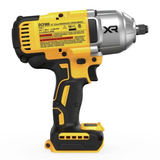 DEWALT 20V MAX Cordless Impact Wrench, 1/2 in., Bare Tool Only (DCF900B) - Image 6