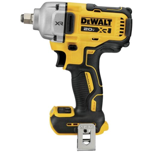 DEWALT 20V MAX Cordless Impact Wrench, 1/2' Hog Ring, Includes LED Work Light and Belt Clip, Bare Tool Only (DCF891B) - Image 8