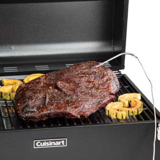 Cuisinart 8-in-1 Portable Wood Pellet Grill and Smoker, Compact for RV, Tailgates, Camping, and Backyard Cooking, Smoky Flavor, Versatile Meat Smoker - Image 5
