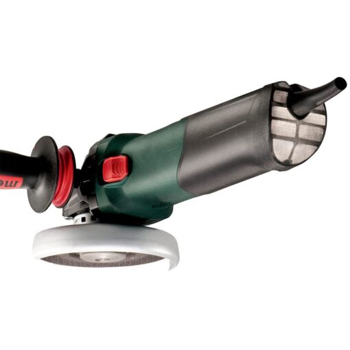 Metabo 6-inch Angle Grinder, 13.5 Amp, 9,600 RPM, Electronics, Lock-on Switch, Made in Germany, WE 15-150 Quick, 600464420, Green - Image 4