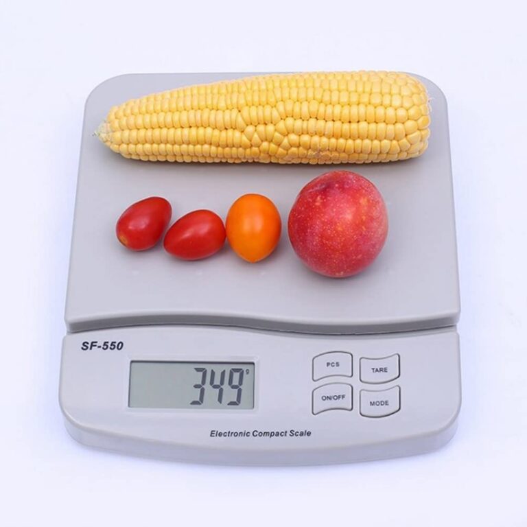 Digital Commercial Food Scale Electronic Kitchen Stainless Steel Counting Balance Highly Accurate Multifunction for Cooking Baking (White 25kg/1g) - Image 5