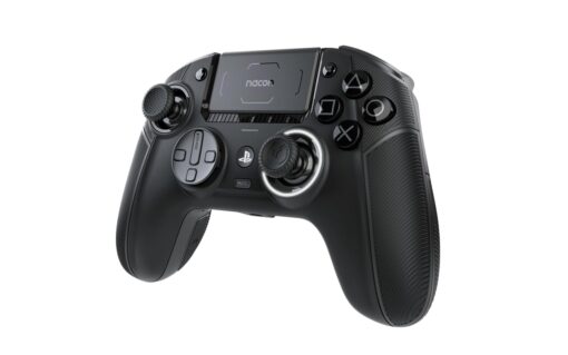 NACON Revolution 5 Pro Officially Licensed PlayStation Wireless Gaming Controller for PS5 / PS4 / PC - Hall Effect, Trigger Stops, Mappable Buttons, Bluetooth Audio - Triple Black - Image 8