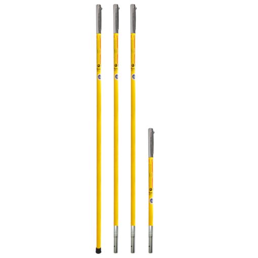 Jameson FG-6/3F Fiberglass Pole Set