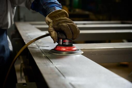 Ingersoll Rand 4152-HL Composite 6-Inch Orbital Palm Pneumatic Sander with Hook and Loop Pad - Image 3