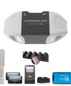 Chamberlain B2405 Quiet Wi-Fi Garage Door Opener, Wireless Keypad - Quantity 1