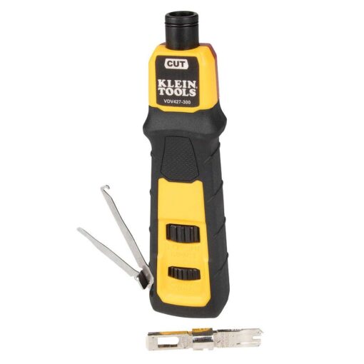 Klein Tools VDV500-920 Wire Tracer Tone Generator and Probe Set with RJ45 Port & VDV427-300 Impact Punchdown Tool with 66/110 Blade, Reliable CAT Cable Connections - Image 4