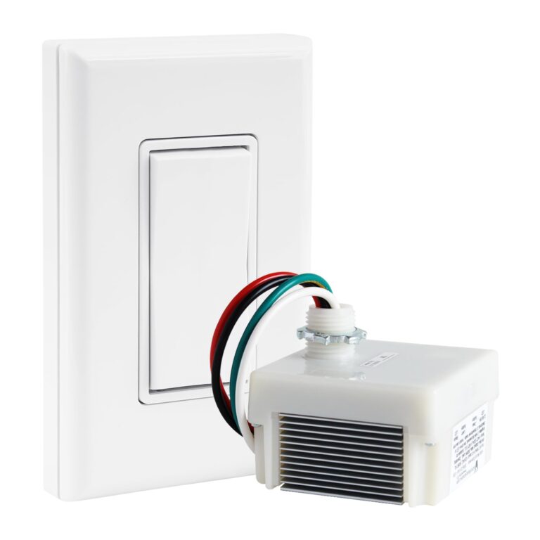 RunLessWire Dimming Self Powered (NO Batteries) Wireless Light Switch Kit - No Wiring, Battery, or WiFi Needed DIY Remote Control Basic Dimmer Kit: 1 Receiver, 1 Switch - White