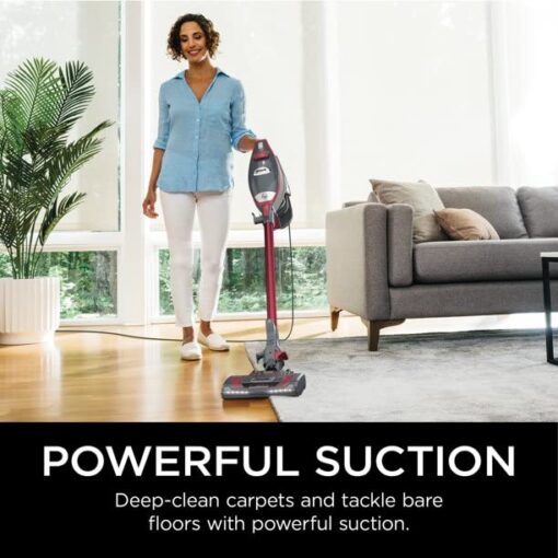 SHARK HV370 Rocket Pro Corded Stick Vacuum, Comet Red (Renewed) - Image 9