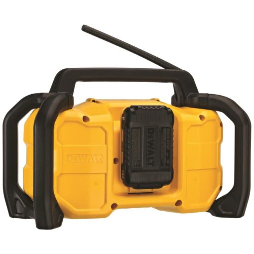 DEWALT 12V/20V MAX Portable Bluetooth Radio, Cordless, 100 ft Range, 3.5” Subwoofers, Jobsite (DCR028B) - Image 6