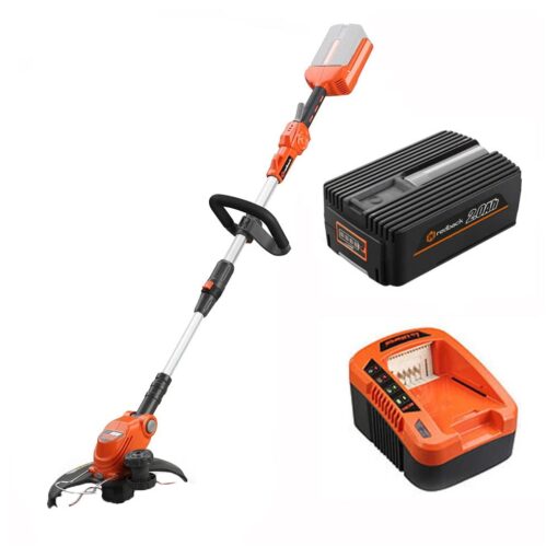 Redback 40V String Trimmer and Edger Combo Kit Cordless Weed Eater Brushless Motor with 2AH Battery and 5A Charger