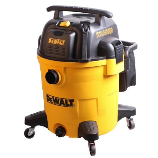DEWALT 12 Gallon Poly Wet/Dry Vac, 5.5 HP Shop Vacuum Wet Vacuum Cleaner for Workshop, Jobsite, Commericial Area, Large Pick-Up Capacity, Yellow,DXV12P - Image 6