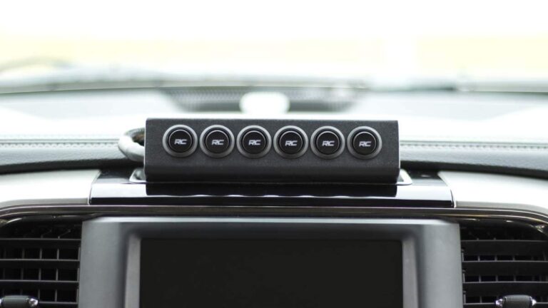 Rough Country 6-Gang Switch Panel & Relay System - Universal MLC-6 Light & Accessory Controller for Truck, Jeeps, UTV - Image 5