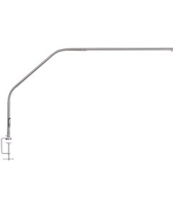 daylight Slimline 4™ LED Table Lamp in Brushed Steel - 6,000K, 3,200 Lux, 4 Brightness Levels, USB-C Charging Port, Anti-Glare Diffuser, Flexible Design, Art & Craft, Sewing, Nail Salon