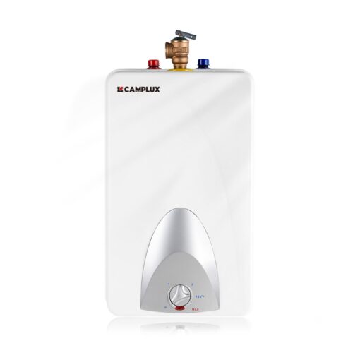 CAMPLUX Electric Mini-Tank Water Heater ME40 4.0 Gallons, Point of Use No Wait for Hot Water Under Kitchen Sink 120V 1440W, Wall or Floor Mounted, UL Listed