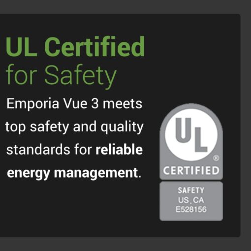 Emporia Vue 3 Commercial 3-Phase Smart Energy Monitor - Business and Home Automation Device with Real Time Electricity Usage Monitor, Power Consumption Meter, Solar and Net Metering - Image 6
