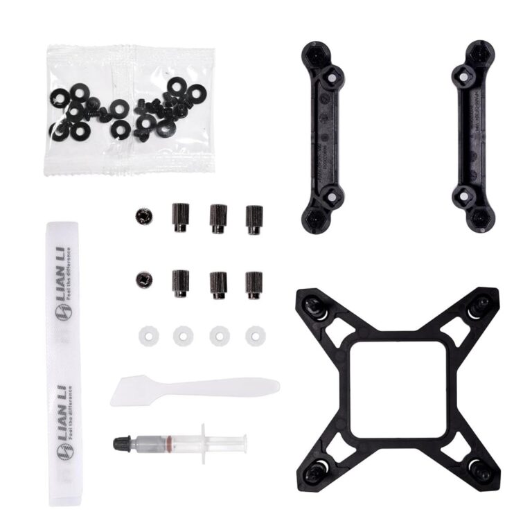 Lian-Li Galahad II LCD CPU Liquid Cooler - White, 360mm, ARGB Fan - Image 4