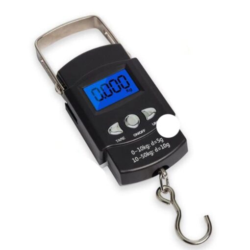 HTLPAVBWF Utility Luggage Scale Electronic Balance Scales with Ruler Precision Hand Scales Mini Pocket Digital Travel Suitcase Luggage Fish Scale Weighing Weighing