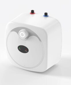 YALICE Electric Tank Water Heater, 4 Gallons Under Sink Instant Hot Water Heaters, 1500W, 110-120V, Electric Mini Tank Water Heater Compact Design for RV, Kitchen, Food Truck, Wall or Floor Mounted