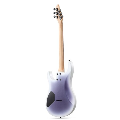 Donner Solid Body Electric Guitar, 39 Inch Metal Electric Guitar Beginner Kits with Bag, Strings, Strap, Cable, Strings Dampener for Rock Music Lover, DMT-100 (Gradient Violet) - Image 2