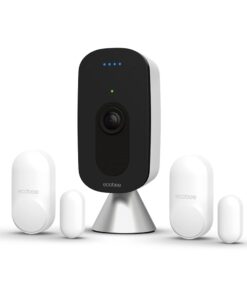 ecobee SmartCamera Smart Security Bundle with ecobee Smart Camera Indoor WiFi Security Camera and 2 Pack SmartSensor for Doors & Windows - Wifi Contact Sensor for Home Security, Energy Savings - Compatible with Smart Thermostats