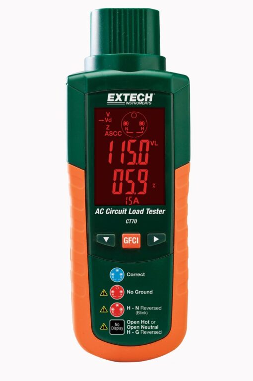 Extech CT70 AC Circuit Load Tester - Image 3