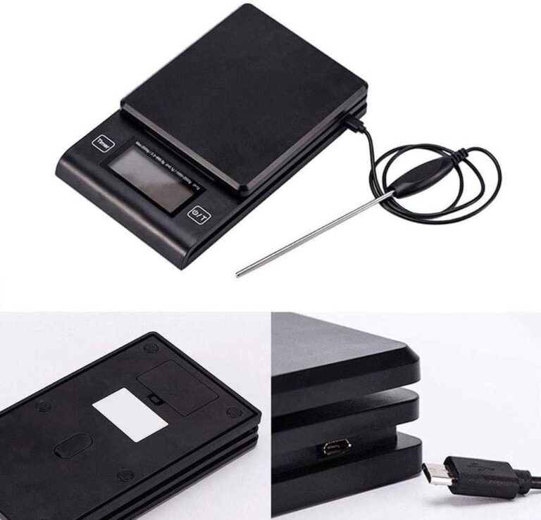 Digital Kitchen Scales High Precision Electronic Scale w/Probe Led Display Platform Scale Multifunction Timing Weighing Band Temperature - Image 7