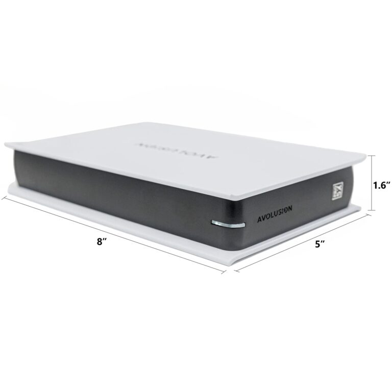 Avolusion PRO-5X Series 8TB USB 3.0 External Gaming Hard Drive for PS5 Game Console (White) - 2 Year Warranty - Image 5