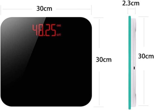 shemines High Precision Digital Electronic Scales for Body Weight Bathroom Scale with Large Backlit Display, Non-Slip Platform, Up to 400 Pounds, Most Accurate Weighing Scale - Image 6