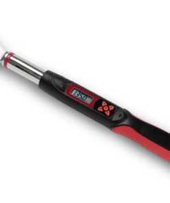 Tapha Tools Adjustable Digital Torque Wrench 19.9 to 99.5 ft-lbs (27-135 N-m) Torque Range, 5-27 mm Adjustable Jaw, LED and Buzzer Notification, Preset Memory, ISO 6789, Calibrated (DKA08N-T135CN)