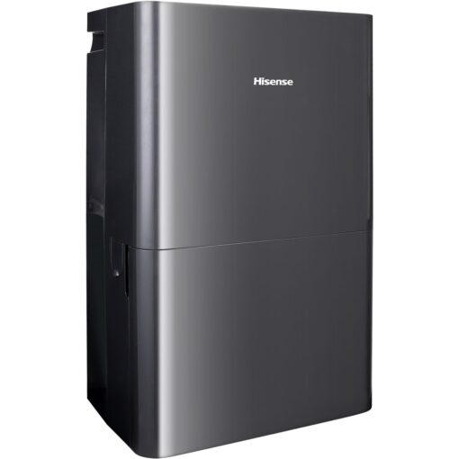 Hisense Energy Star 50-Pint Portable Dehumidifier with Built-in Pump, Auto-Shutoff and Timer, Home Dehumidifier and Moisture Absorber For Basement, Garage, Living Room