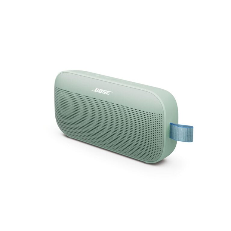 Bose NEW SoundLink Flex Portable Bluetooth Speaker (2nd Gen), Outdoor Speaker with Hi-Fi Audio, Up to 12 Hours Battery, Waterproof and Dustproof, with Slinger Hard Travel Case & USB Plug (Alpine Sage) - Image 6