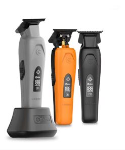 Caliber Laser+ Professional Hair Trimmer, Brushless Motor, LCD Display, DLC Blades, Cordless