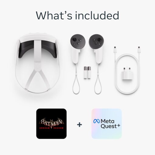 Meta Quest 3S 128GB — Get Batman: Arkham Shadow and a 3-Month Trial of Meta Quest+ Included — All-in-One Headset - Image 4