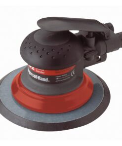 Ingersoll Rand 4152 6” Orbit Palm Pneumatic Sander with Pressure Sensitive Adhesive Pad, 12,000 RPM, Vacuum Ready, Lightweight, Composite Design, Low Vibration