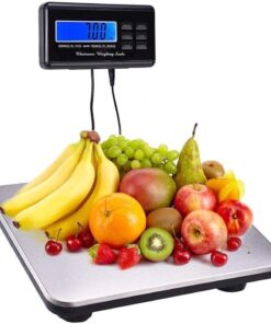Digital Scale for Shipping Packages Electronic Scale Dual Precision Multi-Purpose Scale Stainless Steel Luggage Scale