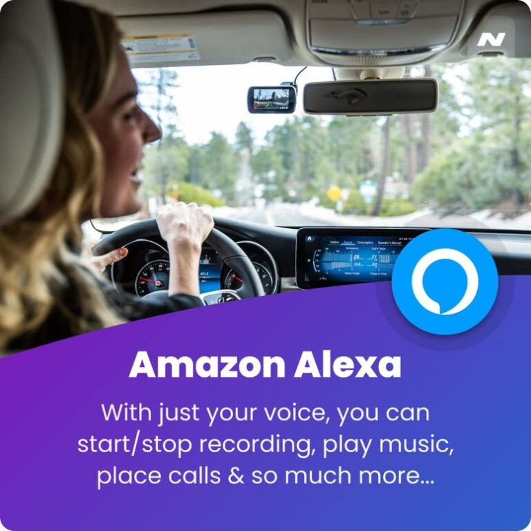 Nextbase 422GW Dash Cam Small with APP- Full 1440p/30fps Quad HD Recording in Car Camera- Amazon Alexa Voice Control- WiFi GPS Bluetooth- Parking Mode- Night Vision- Polarizing Filter Compatible - Image 8