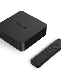 WiiM Pro Plus AirPlay 2 Receiver, Google Cast Audio, Multiroom Streamer with Premium AKM DAC, Voice Remote, Works with Alexa/Siri/Google, Stream Hi-Res Audio from Spotify, Amazon Music, Tidal and More
