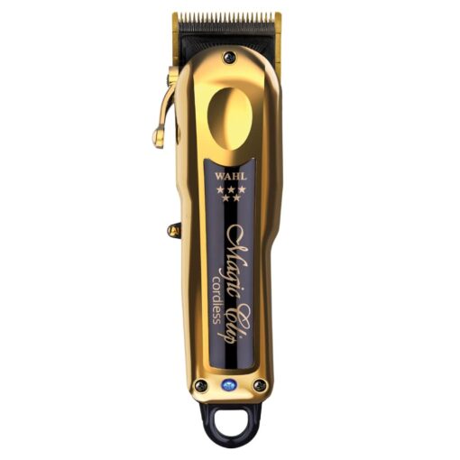 Wahl Professional 5 Star Cordless Magic Clip Gold High Performance Hair Clipper 100 Minute Run Time Lithium Ion Gold - Image 2
