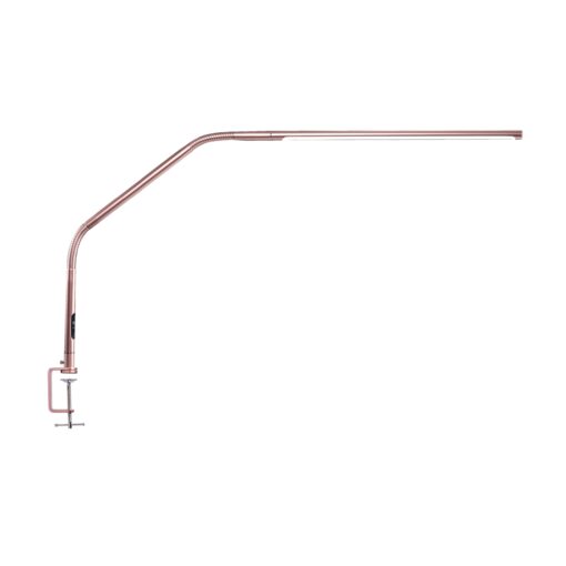 daylight Slimline 4™ LED Table Lamp in Rose Gold - 6,000K, 3,200 Lux, 4 Brightness Levels, USB-C Charging Port, Anti-Glare Diffuser, Flexible Design, Art & Craft, Sewing, Nail Salon