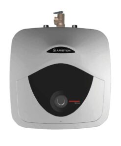 Ariston Andris Mini Tank Electric Water Heater – Heating Solution for Under Sink, RV, and Compact Spaces, Smart Boost for Versatile Heating, Simple Installation, 120-Volt, 2.5 Gallon Capacity