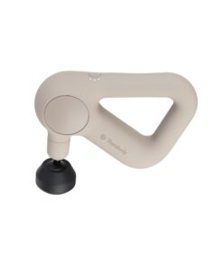 TheraGun Relief Handheld Percussion Massage Gun - Easy-to-Use, Comfortable & Light Personal Massager for Every Day Pain Relief Massage Therapy in Neck, Back, Leg, Shoulder and Body (Sand)