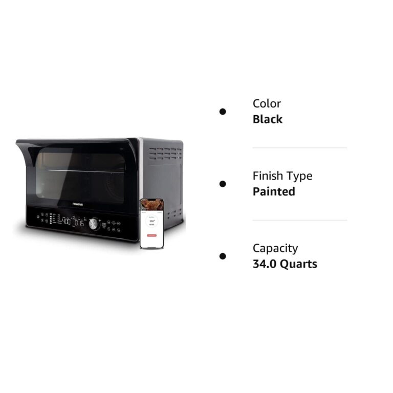 Nuwave TODD ENGLISH iQ360 Digital Smart Oven, 20-in-1 Convection Infrared Grill Griddle Combo, 34-Qt Mega Capacity, 1800 Watts, Adjustable Triple Surround Heat Zones, Smart Thermometer, WIFI Enabled - Image 2