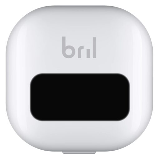 Bril UV-C Toothbrush Cleaner, Portable Cover, Magnetic Holder, and Travel Case for Any Size Toothbrush, White, Black, Navy (8 Pack) - Image 4